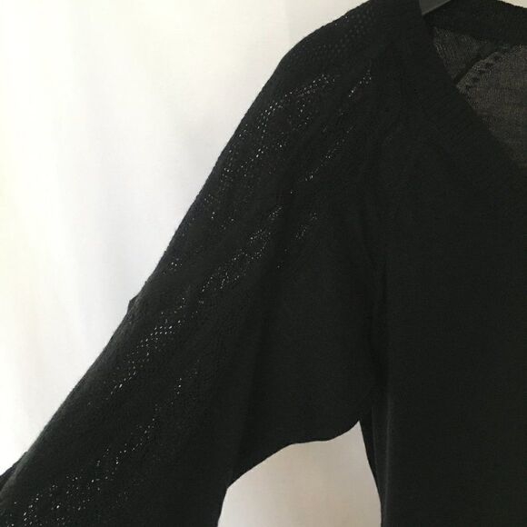 ELIE TAHARI Black Lace Sweater - Picture 8 of 13